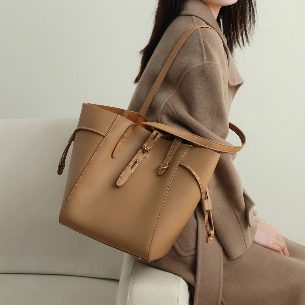 Pimlico Lock Tote – Leather