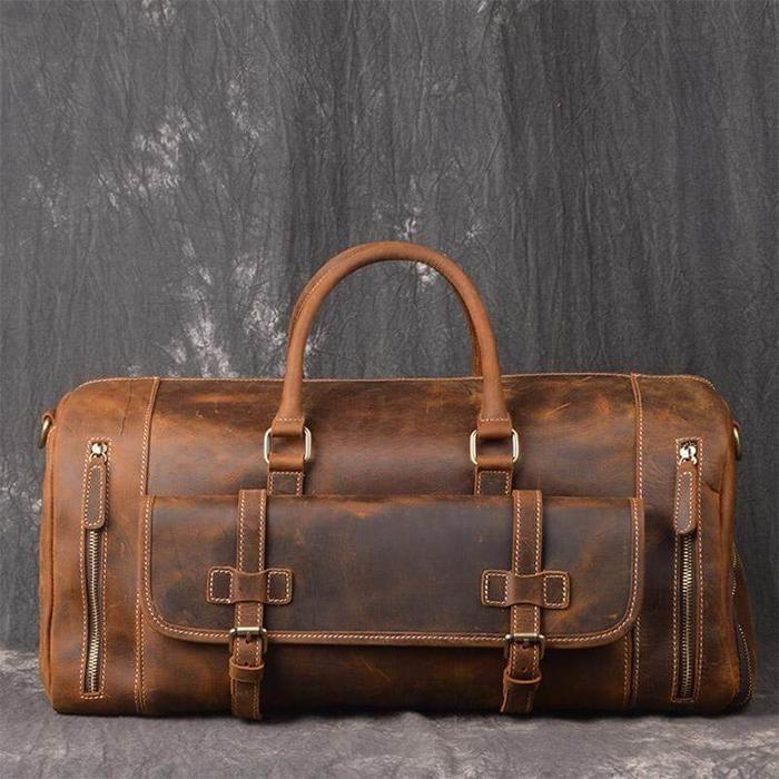 Juniper Leather Duffel Bag for Men
