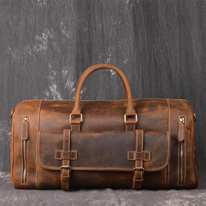 Juniper Leather Duffel Bag for Men