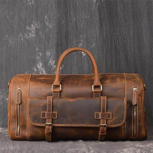 Juniper Leather Duffel Bag for Men