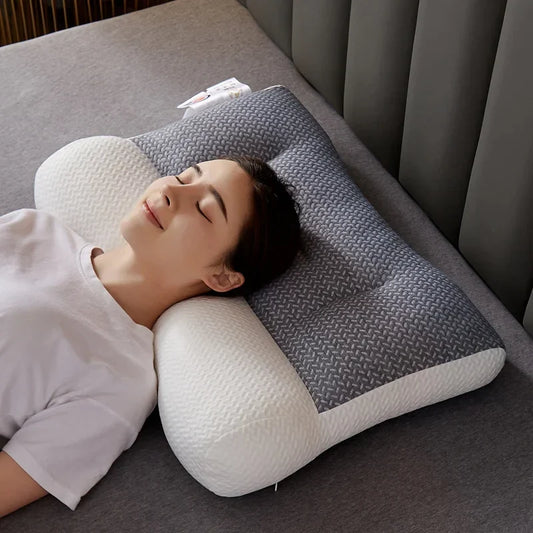 Ergonomic Neck Pillow for Side & Back Sleepers