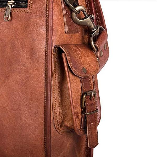 Glenn Leather Briefcase Bag for Men