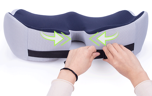 Adjustable Memory Foam Sit Bone Seat Cushion