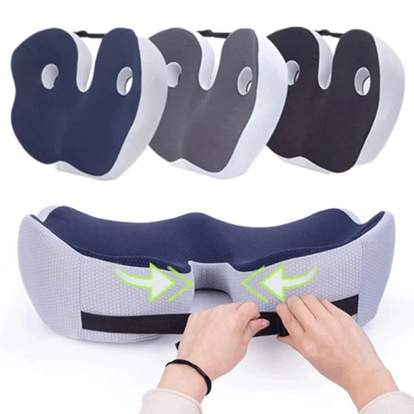 Adjustable Memory Foam Sit Bone Seat Cushion