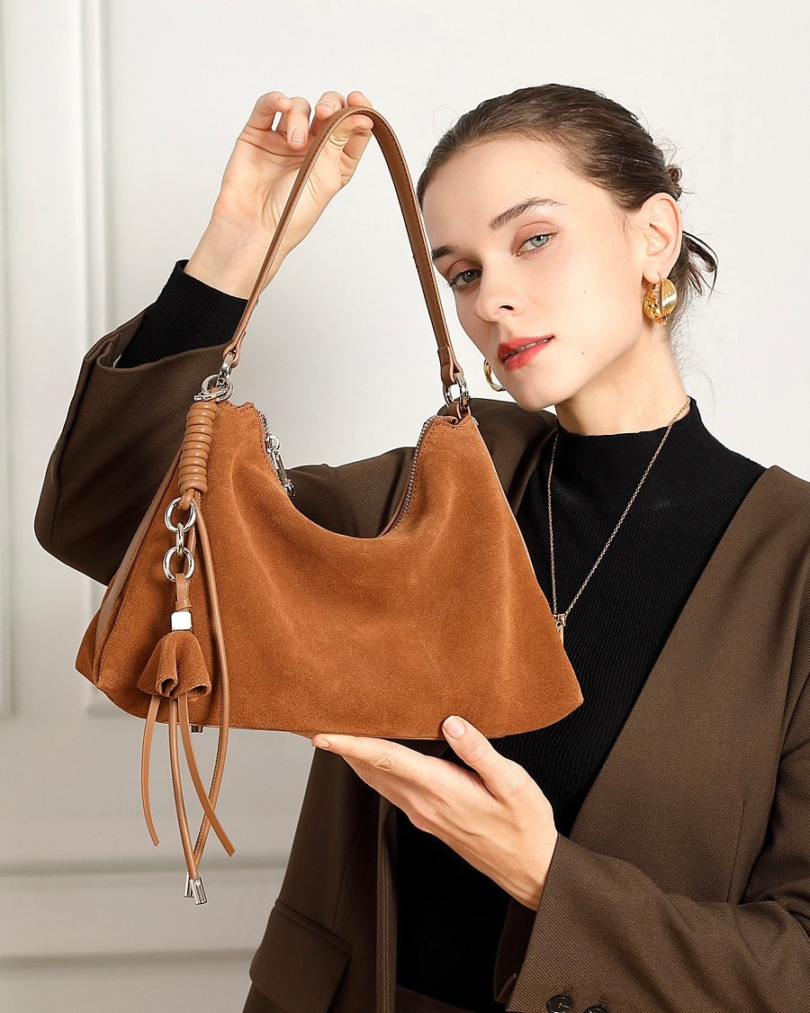 Chiswick Suede Hobo Bag