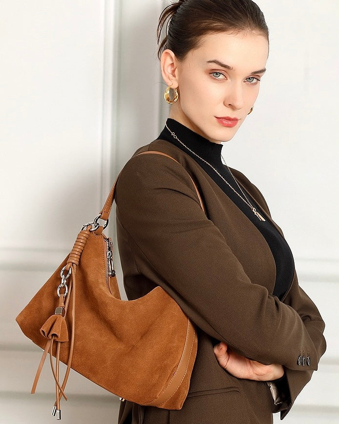 Chiswick Suede Hobo Bag