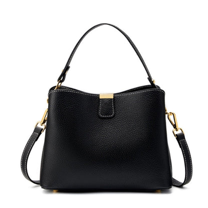 Holland Park Bucket Bag – Leather – Black