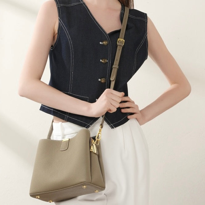 Holland Park Bucket Bag – Leather
