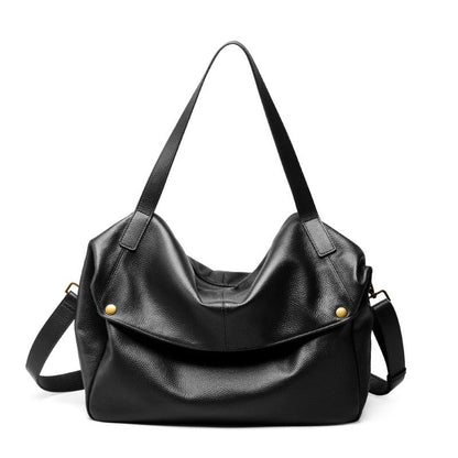 Bloomsbury Soft Tote – Leather – Black