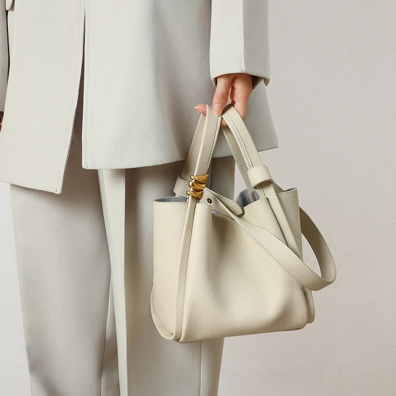 Kew Mini Basket Bag – Leather