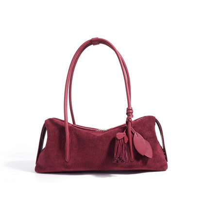 Battersea Pillow Bag – Leather – Angola Red