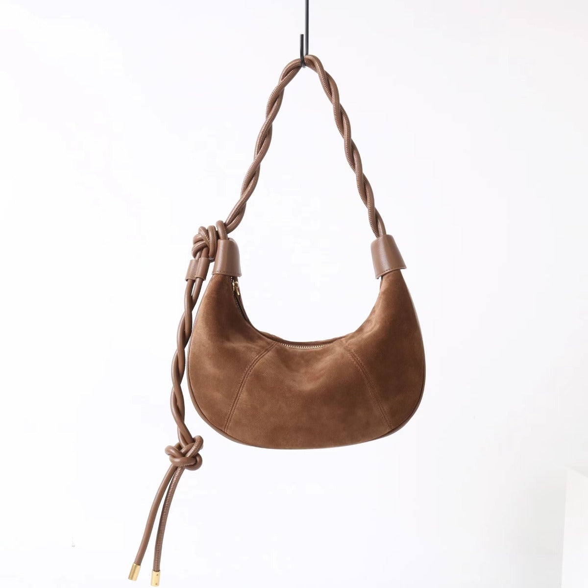 Luna suede hobo, worn