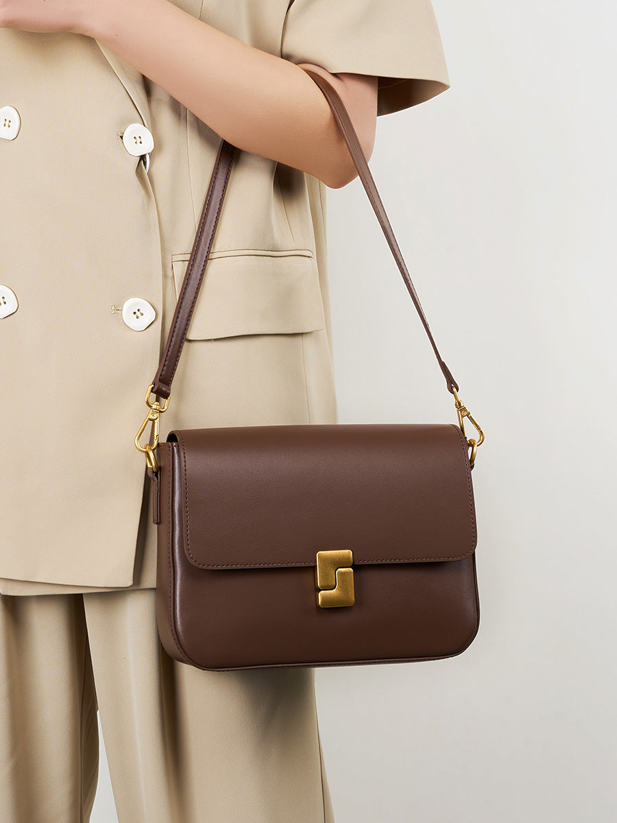 Covent Garden Box Bag – Leather