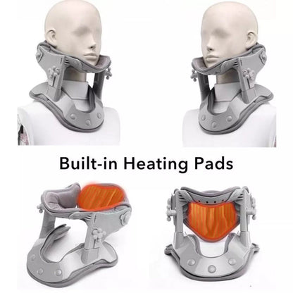 Neck Stretcher with Heat – Adjustable Cervical Neck Traction Device for Home