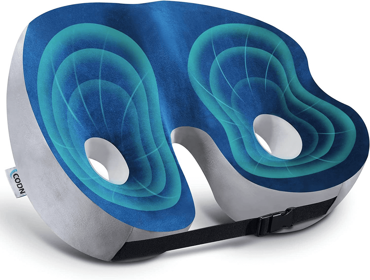 Adjustable Memory Foam Sit Bone Seat Cushion